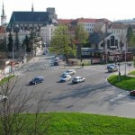 Křižovatka před rekonstrukcí